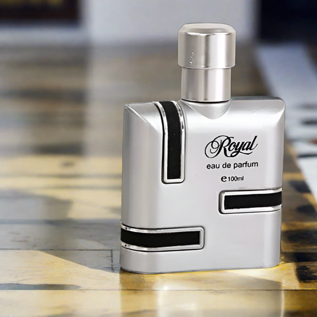 ROYAL SILVER for Him Original Eau de Parfum Long Lasting Scent 3.4 Fl Oz