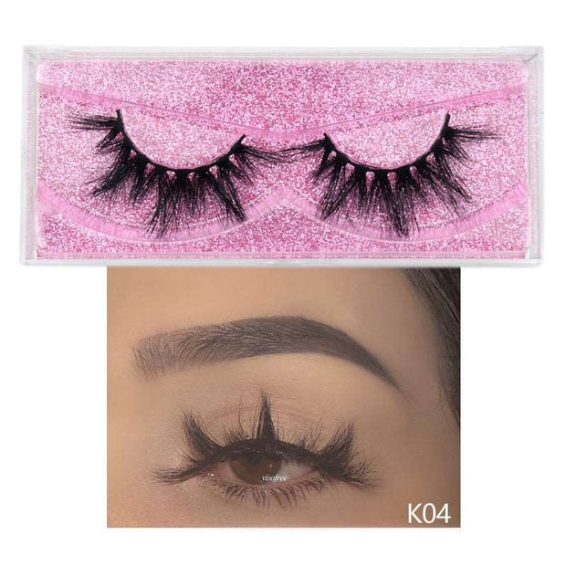 5D Mink Eyelashes Long Lasting Mink Lashes Natural Dramatic Volume Eyelashes Extension Thick Long