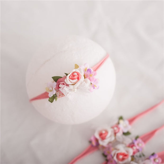 Kids Toddler Newborn Baby Girl Headband Hair Accessories Flower Photography Props