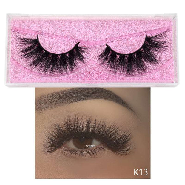 5D Mink Eyelashes Long Lasting Mink Lashes Natural Dramatic Volume Eyelashes Extension Thick Long