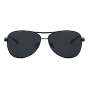 ZXWLYXGX, gafas de sol polarizadas de aluminio Vintage para hombre, gafas de sol de marca clásica, lentes con revestimiento, gafas de conducción para hombres/mujeres