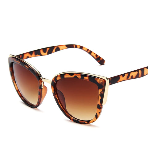 New Oversized Sunglasses Women Cat eye for Women Luxury Brand