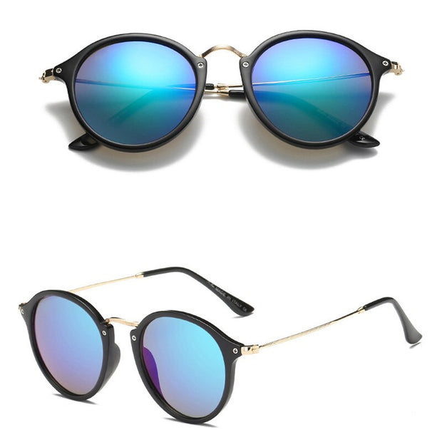 Nuevo Gafas de sol de Metal de diseñador de marca para hombres/mujeres, gafas