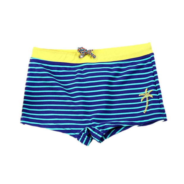 Striped Print Boys Shorts Kids Swimsuits Boys Swimwear Bathing Suit