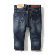 Kids Jeans Pants Baby Denim Trousers Infant Clothing Broken Distress Style