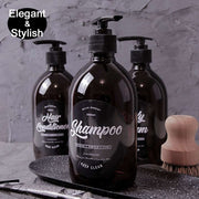 3 in 1 Set Bathroom Soap Dispenser 500ml Shampoo Body Wash Hair Conditioner Bottle