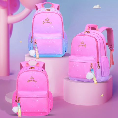 Mochila escolar impermeable para niñas, Mochila escolar de princesa primaria, mochilas ortopédicas, Mochila Infantil