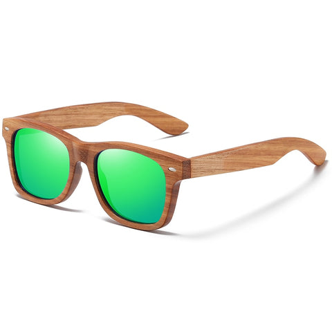 Gafas de sol de madera natural GM Gafas de sol de madera polarizadas Gafas de sol UV400 Gafas de sol de madera de bambú Marca con caja de madera S8171