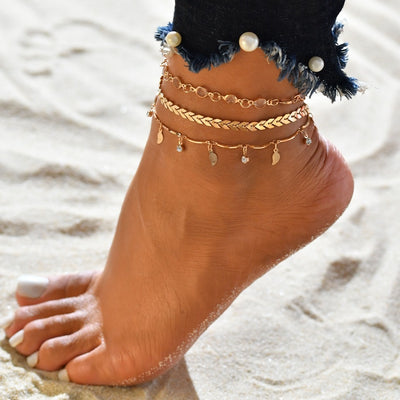 Summer Anklets Unique Desing Jewelry for Her