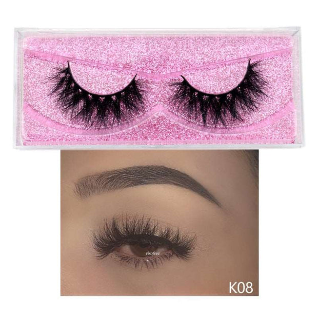 5D Mink Eyelashes Long Lasting Mink Lashes Natural Dramatic Volume Eyelashes Extension Thick Long