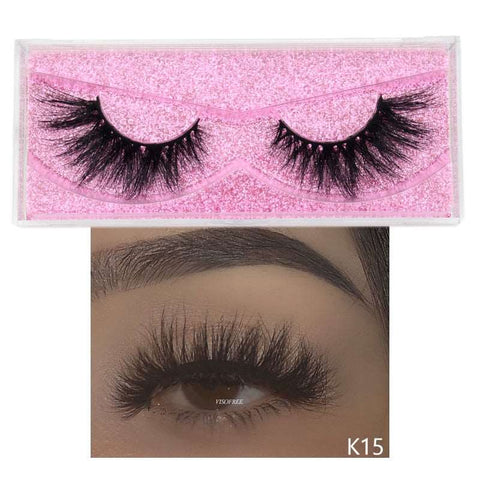 5D Mink Eyelashes Long Lasting Mink Lashes Natural Dramatic Volume Eyelashes Extension Thick Long