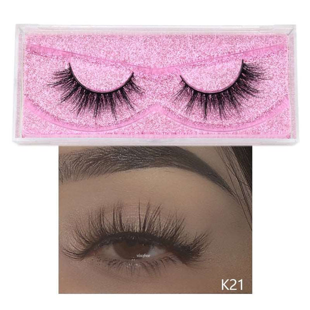 5D Mink Eyelashes Long Lasting Mink Lashes Natural Dramatic Volume Eyelashes Extension Thick Long