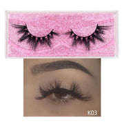 5D Mink Eyelashes Long Lasting Mink Lashes Natural Dramatic Volume Eyelashes Extension Thick Long