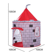 Tienda de juegos para niños de 135CM, piscina de bolas, tienda para niño y niña, Castillo de princesa, tiendas de campaña portátiles para interior y exterior, casa, cabaña, juguetes para niños