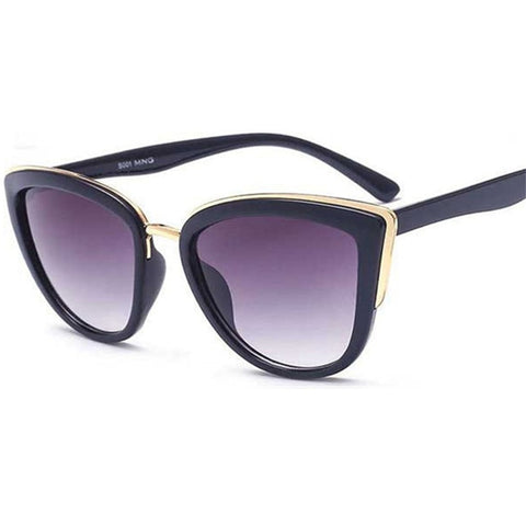 New Oversized Sunglasses Women Cat eye for Women Luxury Brand