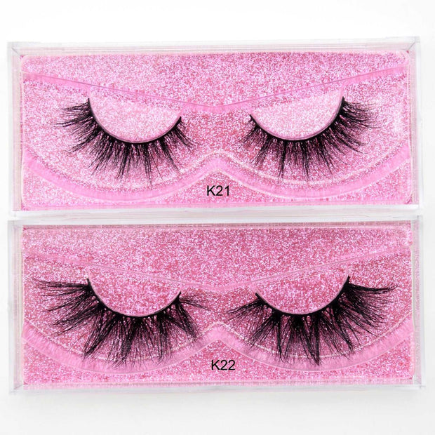 5D Mink Eyelashes Long Lasting Mink Lashes Natural Dramatic Volume Eyelashes Extension Thick Long