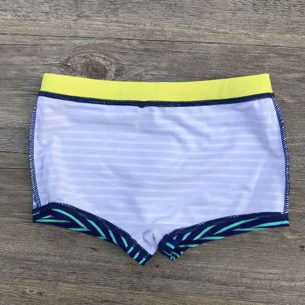 Striped Print Boys Shorts Kids Swimsuits Boys Swimwear Bathing Suit