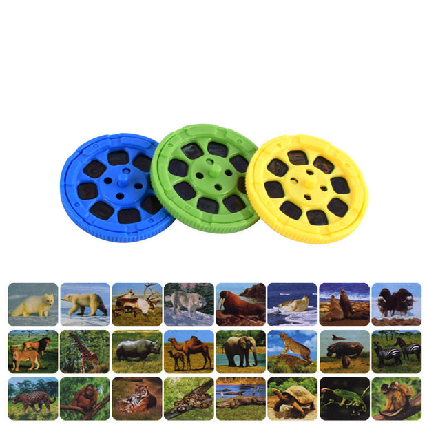 Parent-child Interaction Puzzle Early Education Luminous Toy Animal Dinosaur Child Slide Projector Lamp Kids Toys