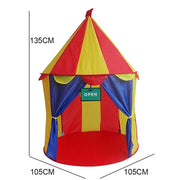 135CM Kids Play Tent Ball Pool Tent Boy Girl Princess Castle Portable Indoor Outdoor Baby Play Tents House Hut For Kids Toys