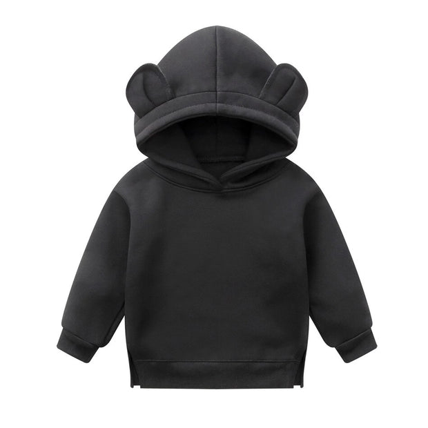 Baby Boys Girls Clothes Cute Hoodies Thicken Fleece Sweatshirt Kid's clothing.