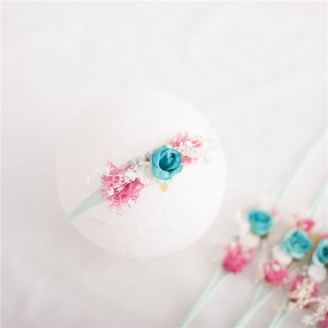 Niños pequeños recién nacidos bebé niña diadema accesorios para el cabello accesorios de fotografía de flores