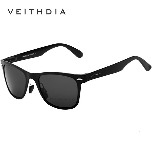 Gafas de sol VEITHDIA de diseñador de marca, gafas de sol de aluminio y magnesio para hombre y mujer, gafas de moda para exteriores, accesorios para hombre/mujer