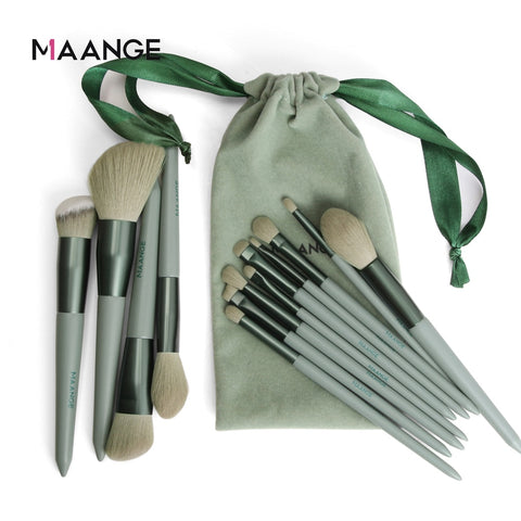 Pro 4/13Pcs Makeup Brushes Set Face Eye Shadow Foundation Beauty Tool with Bag