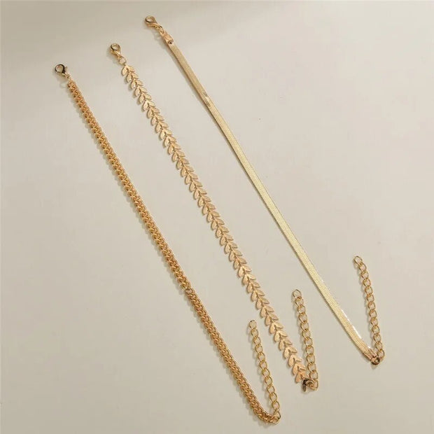 Fashion Jewelry Leg Chain Ankle Bracelets Women Accessories