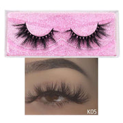 5D Mink Eyelashes Long Lasting Mink Lashes Natural Dramatic Volume Eyelashes Extension Thick Long