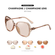 Photochromic Sunglasses Women Polarized Chameleon Glasses Driving Tinted Anti-glare