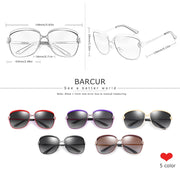 BARCUR Women Reading Glasses Sunglasses Gradient Lens Fashion Oculos Lunette De Soleil Femme