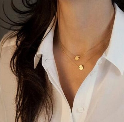 Tiny Heart Choker Necklace for Women Silver Color Chain Smalll Love Necklace Pendant on neck Bohemian Chocker Necklace Jewelry