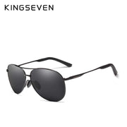 Marca KINGSEVEN, Gafas de sol polarizadas UV400 a la moda para hombres, Gafas de sol con protección para conducir para hombres, Gafas N7013