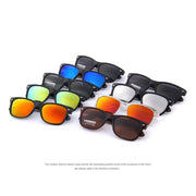 MERRYS Gafas de sol polarizadas para hombre, gafas de sol con remaches, diseñador de marca UV400