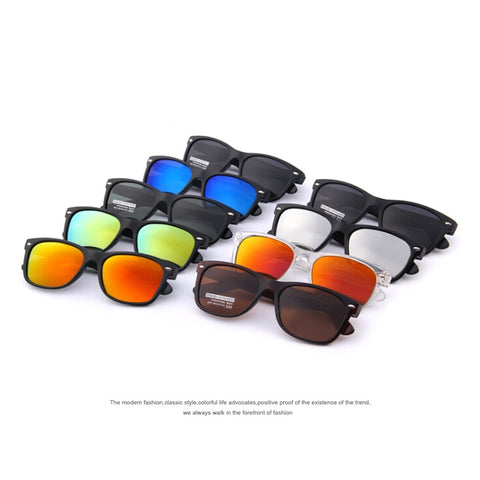 MERRYS Gafas de sol polarizadas para hombre, gafas de sol con remaches, diseñador de marca UV400