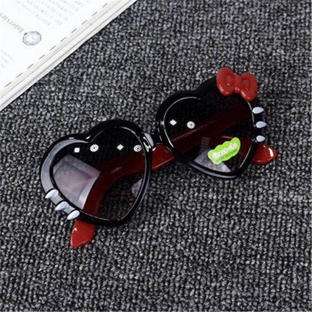 Gafas de sol de moda para niños, gafas de sol de princesa para bebés, gafas de alta calidad para niños y niñas, gafas de ojo de gato UV400