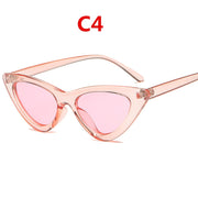 Fashion sunglasses woman brand Designer triangular cat uv400