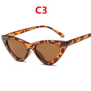 Fashion sunglasses woman brand Designer triangular cat uv400