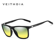 Marca VEITHDIA, gafas de sol Unisex Retro de aluminio + TR90, gafas de sol polarizadas, gafas Vintage, gafas de sol para hombres/mujeres 6108