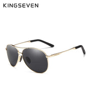 Marca KINGSEVEN, Gafas de sol polarizadas UV400 a la moda para hombres, Gafas de sol con protección para conducir para hombres, Gafas N7013