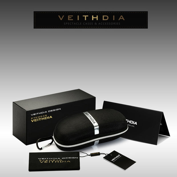 VEITHDIA Sunglasses Brand Designer Aluminum Magnesium Men Sun Glasses Women Fashion Outdoor Eyewear Accessories For Male/Female