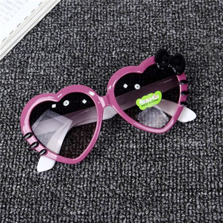 Gafas de sol de moda para niños, gafas de sol de princesa para bebés, gafas de alta calidad para niños y niñas, gafas de ojo de gato UV400