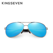 Marca KINGSEVEN, Gafas de sol polarizadas UV400 a la moda para hombres, Gafas de sol con protección para conducir para hombres, Gafas N7013