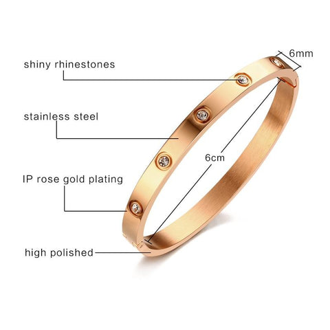 Fashion Quality Crystal Jewelry Women Bracelets