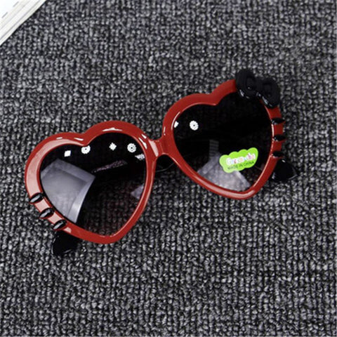 Fashion Kids Sunglasses Children Cute Baby High Quality Boys Gilrs Cat Eye Eyeglasses UV400