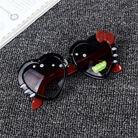 Gafas de sol de moda para niños, gafas de sol de princesa para bebés, gafas de alta calidad para niños y niñas, gafas de ojo de gato UV400