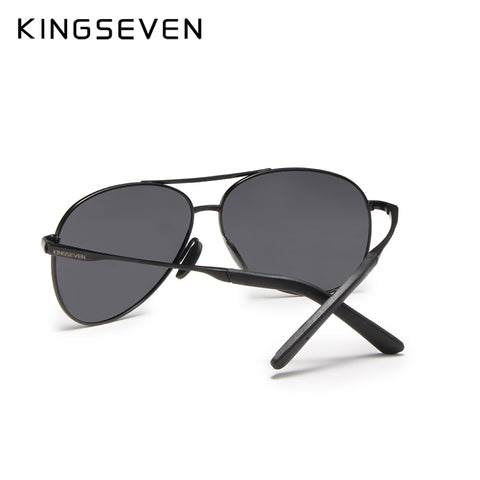 Marca KINGSEVEN, Gafas de sol polarizadas UV400 a la moda para hombres, Gafas de sol con protección para conducir para hombres, Gafas N7013