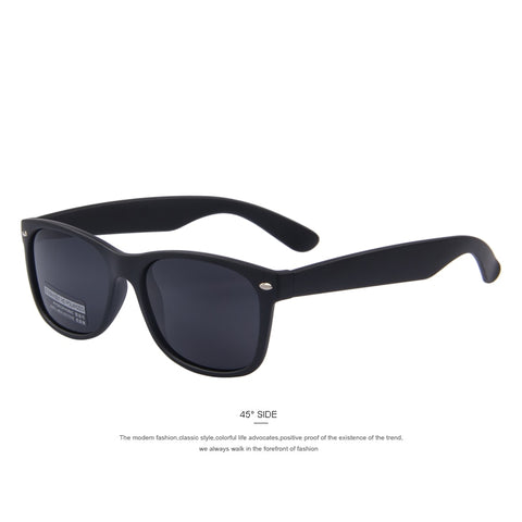 MERRYS Gafas de sol polarizadas para hombre, gafas de sol con remaches, diseñador de marca UV400