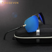 KINGSEVEN Aluminum Magnesium Polarized Sunglasses Men Driver Mirror Sun glasses Male Fishing Female Eyewear For Men