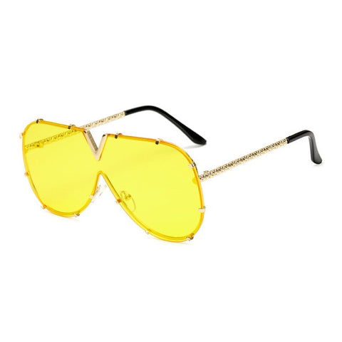 Gafas De Sol para hombre, gafas De Sol De gran tamaño a la moda, gafas De Sol De marca De diseñador para hombre, gafas De Sol De estilo femenino UV400 O2